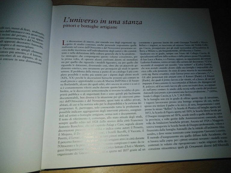 decorazioni dimore novaresi tra il XV e il XX sec