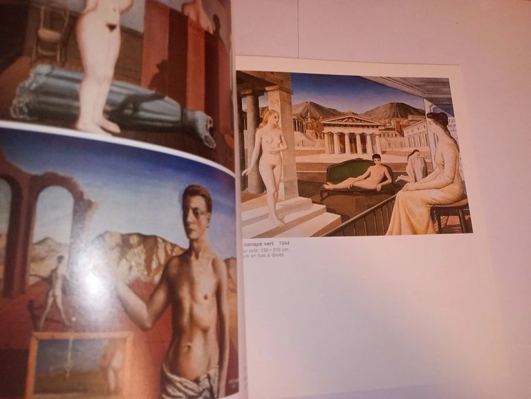 DELVAUX. catalogo mostra Fondation Pierre Gianadda a Martigny, 1988