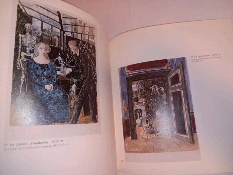 DELVAUX. catalogo mostra Fondation Pierre Gianadda a Martigny, 1988