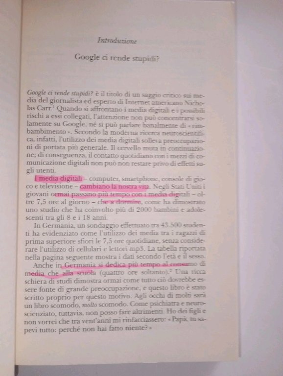 Demenza digitale. come la nuova tecnologia ci rende stupidi