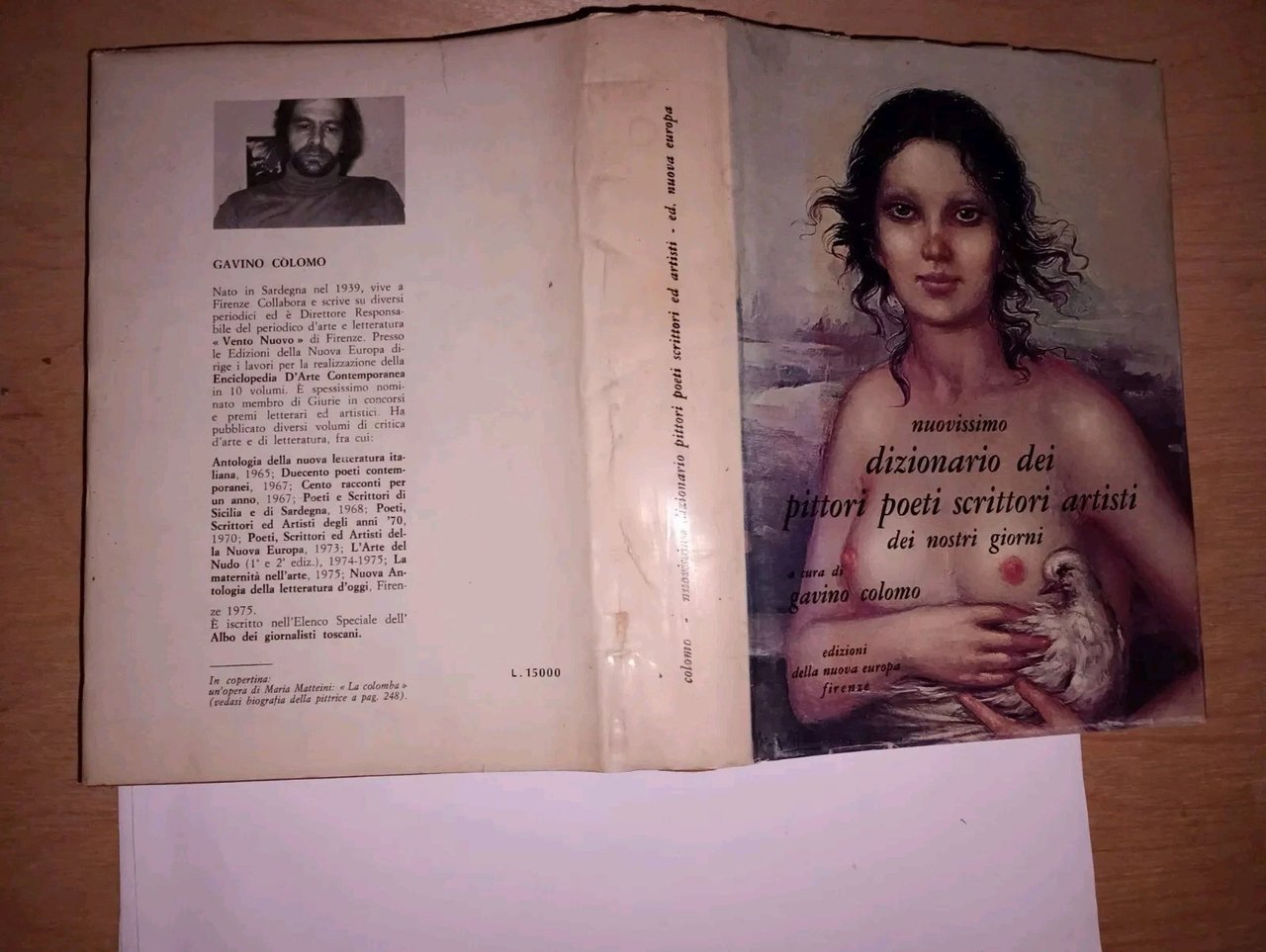 dizionario dei pittori poeti scrittori artisti dei nostri giorni