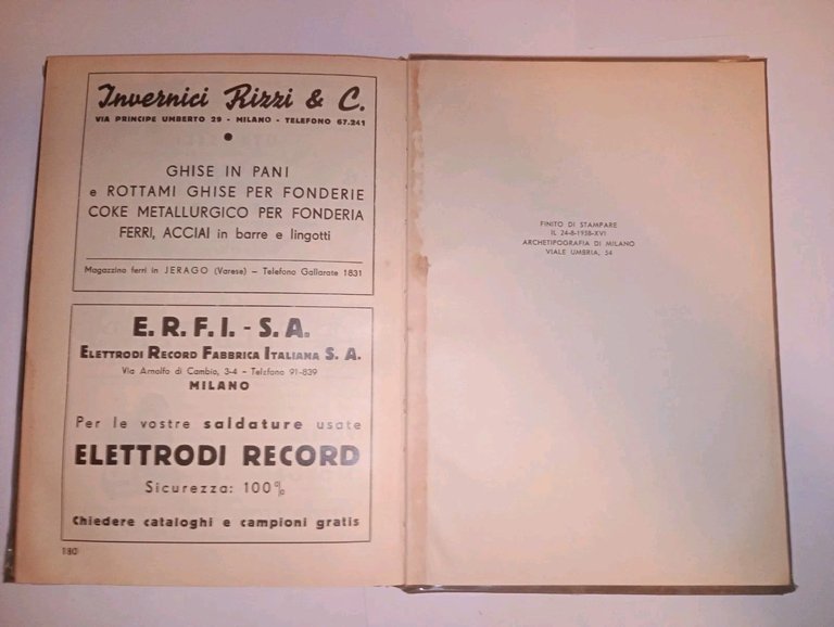 Dizionario tecnico di FONDERIA