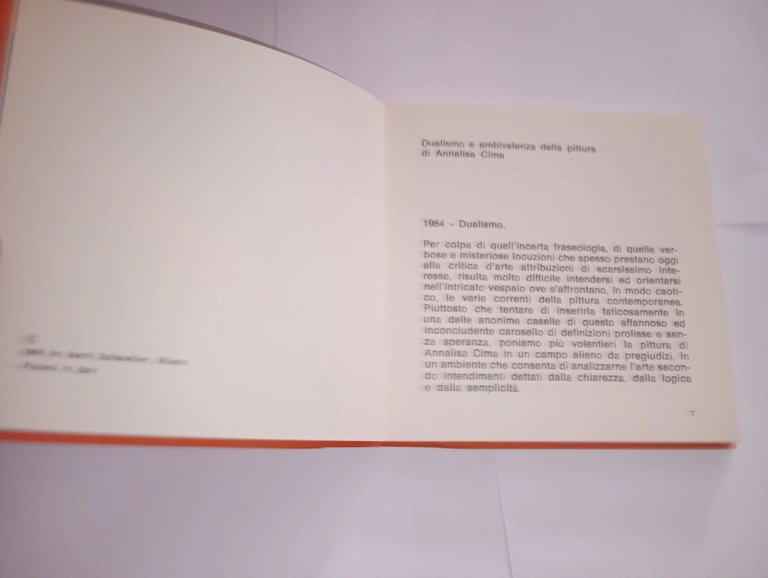 Dualismo e ambivalenza della pittura - 6 quadri, 3 disegni, …