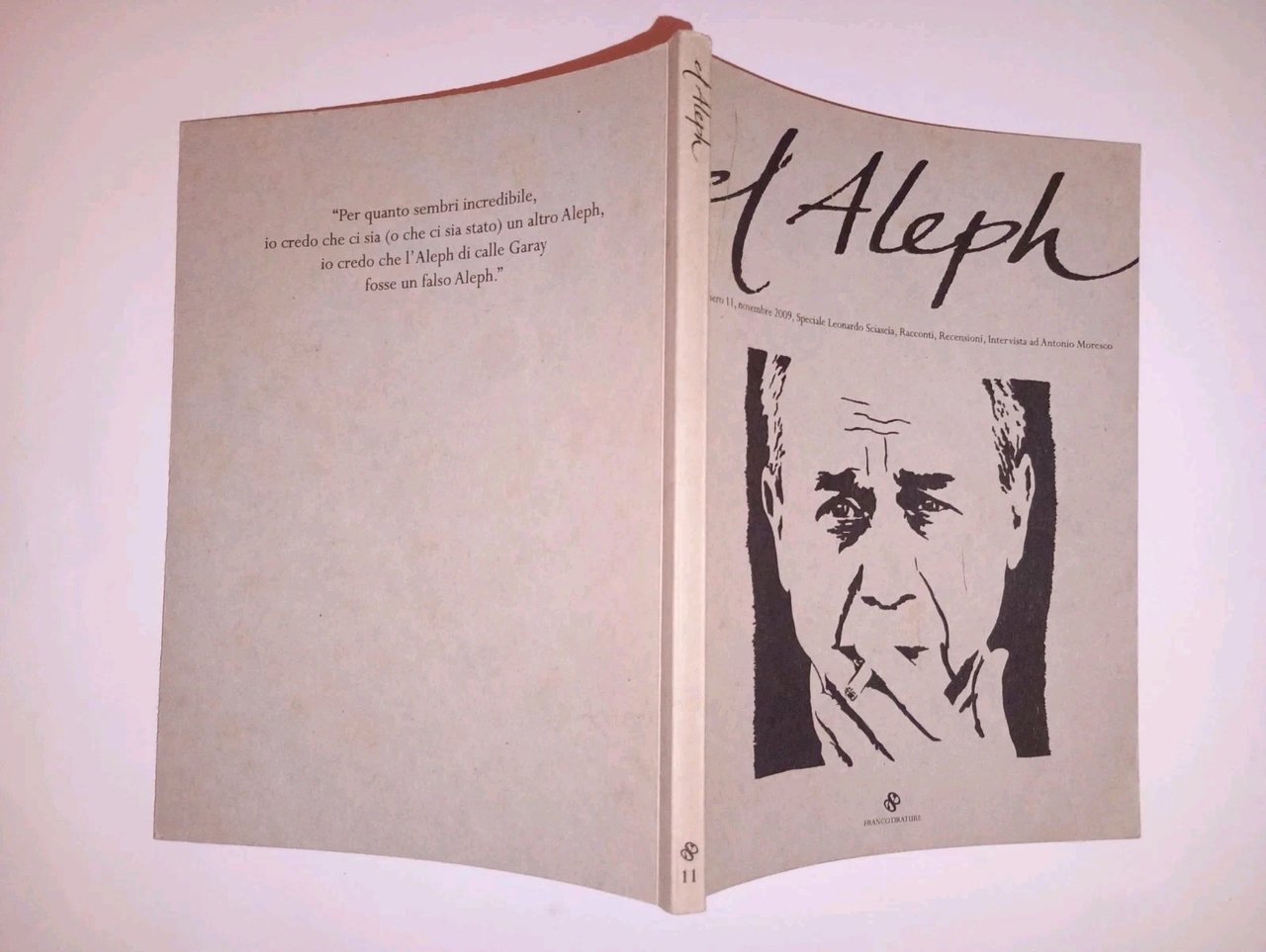 EL ALEPH n. 11 2009 - Sciascia, Moresco, racconri, recensioni | Immagine principale