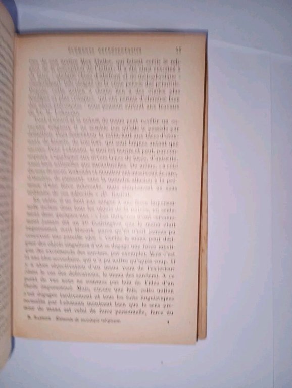 Elements de sociologie religieuse