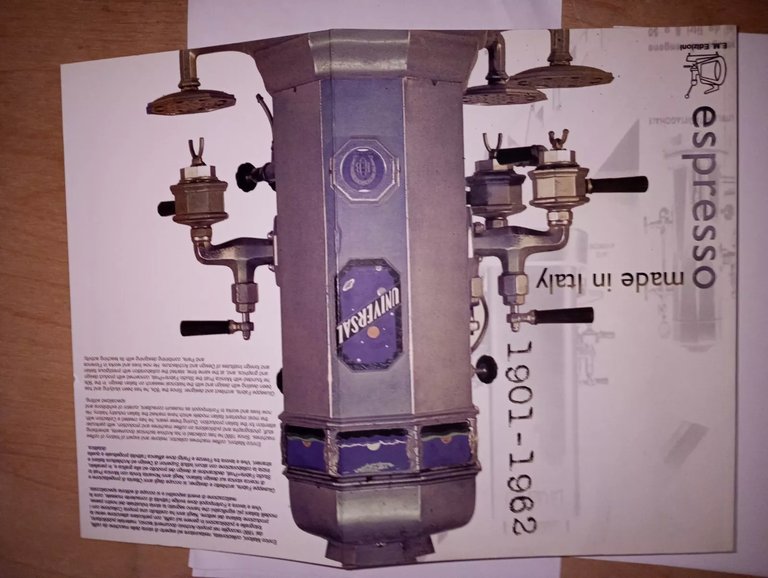 ESPRESSO MADE IN ITALY 1901 - 1992