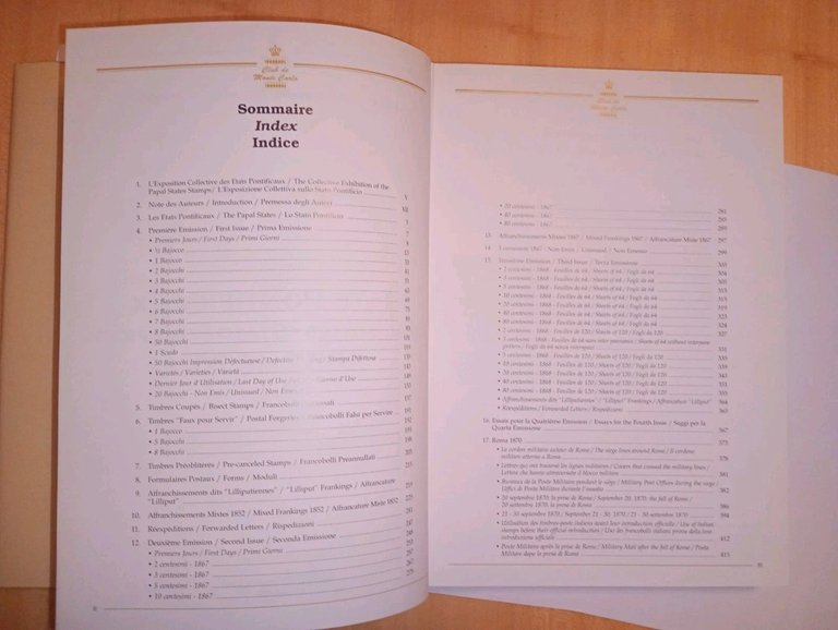 ETATS PONTIFICAUX - PAPAL STATES - STATO PONTIFICIO 1852-1870