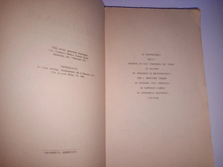 FEDERICO OZANAM fondatore delle conferenze di S.Vincenzo de Paoli