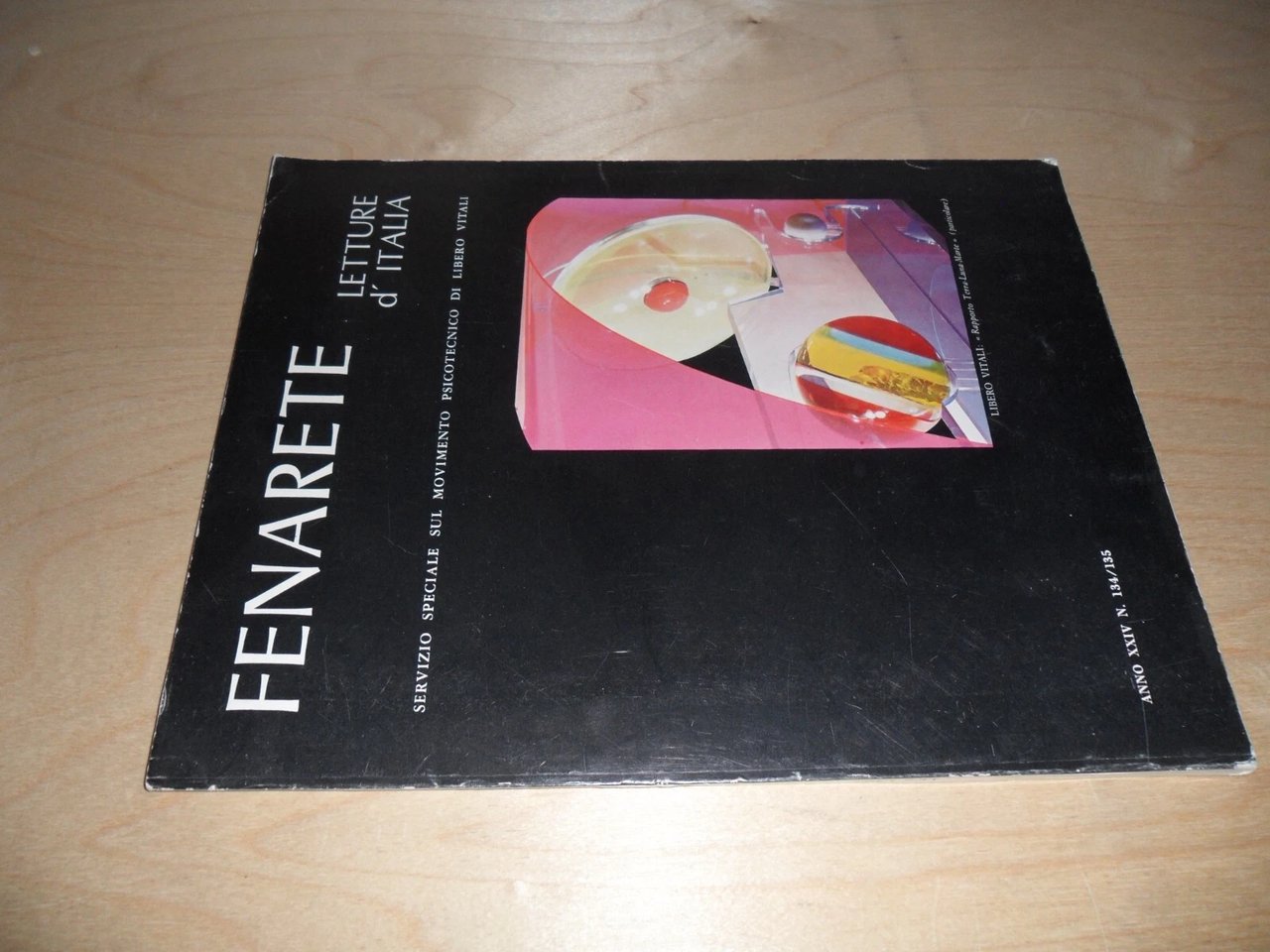 Fenarete n. 134/135. speciale sul movimento psicotecnico di Libero Vitali
