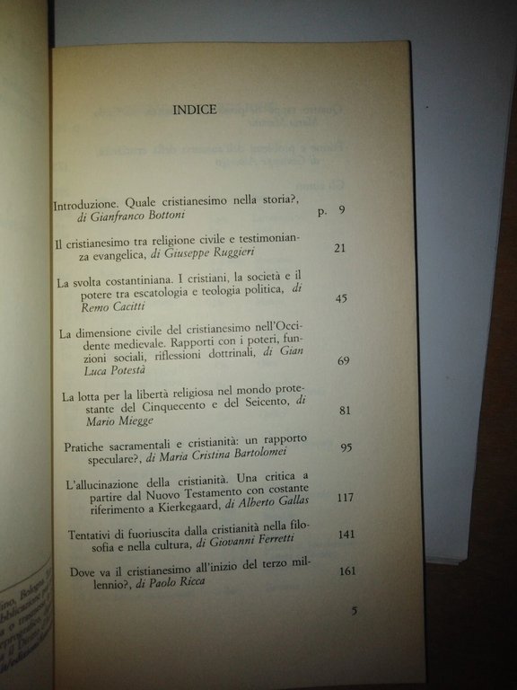 Fine della cristianità? : il cristianesimo tra religione civile e …