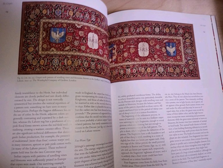 Flowers underfoot. INDIAN CARPETS of the Mughal era