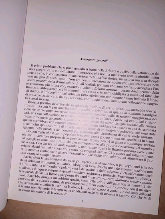 FOLKLORE DELLA BRIANZA. canti, filastrocche, ninne nanne e proverbi raccolti …