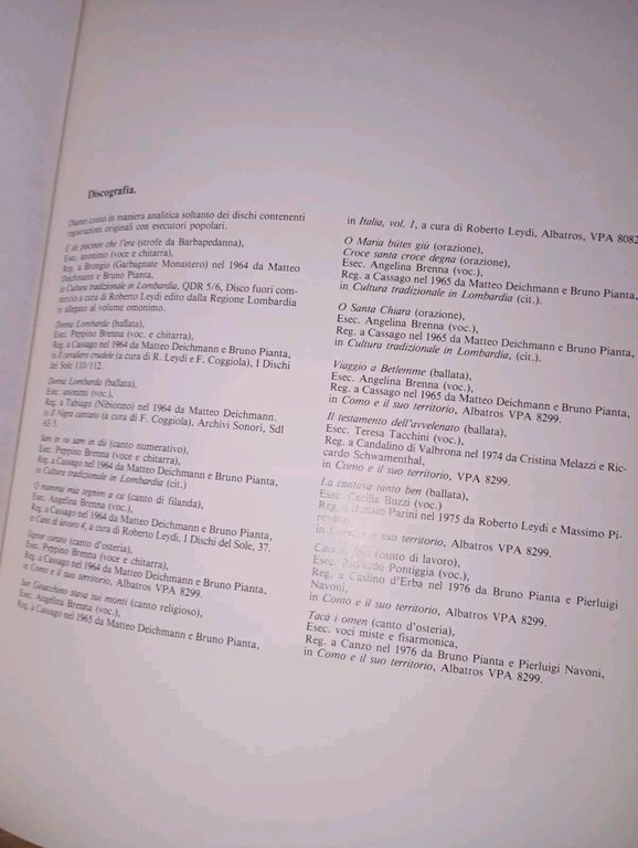 FOLKLORE DELLA BRIANZA. canti, filastrocche, ninne nanne e proverbi raccolti …