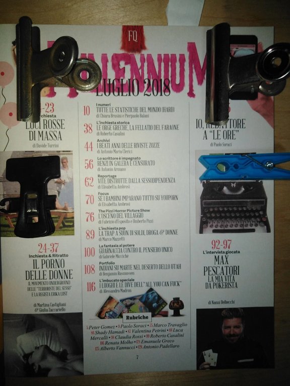 FQ Millennium xxx. tutto quello che avreste voluto sapere sul …