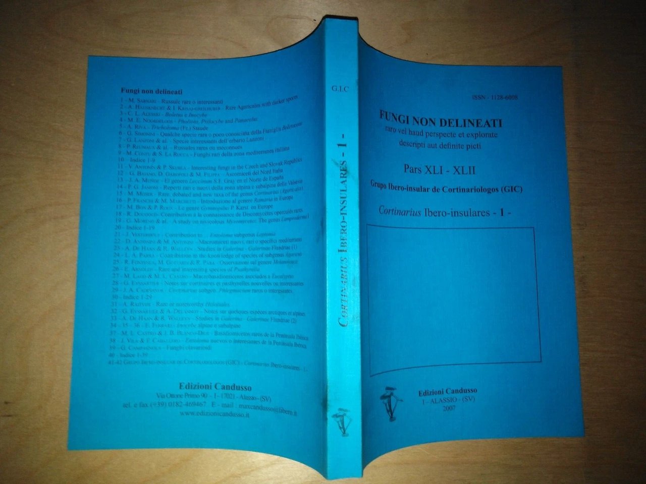 Fungi non delineati. Cortinarius: Ibero-insulares 1