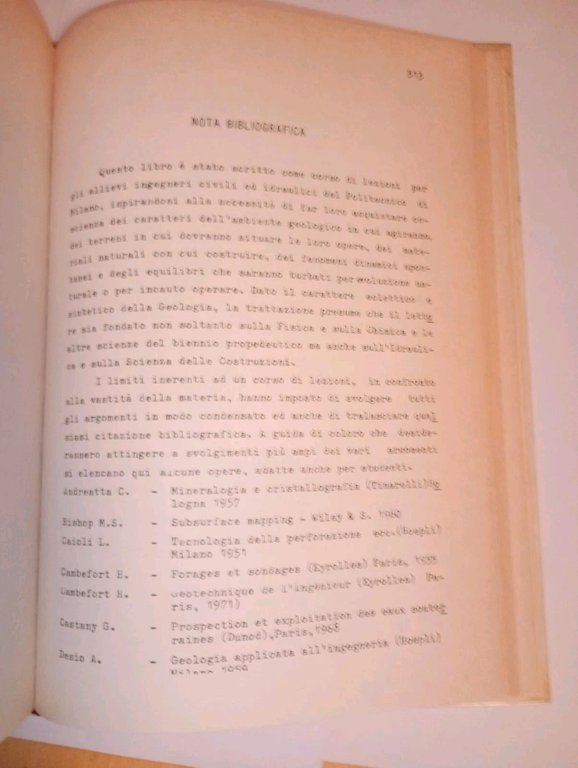 geologia generale ed applicata all'ingegneria delle costruzioni
