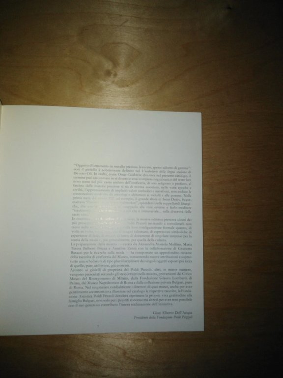 GIOIELLI. moda magia sentimento - catalogo mostra Poldi Pezzoli 1986 | Immagine Gallery 7