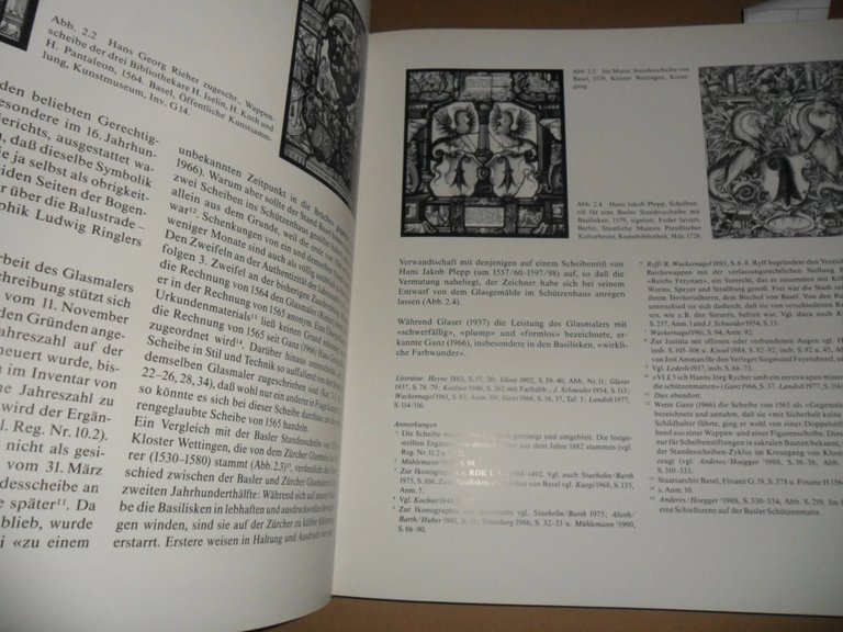 Glasmalereien des 16. und 17. Jahrhunderts im Schützenhaus zu Basel