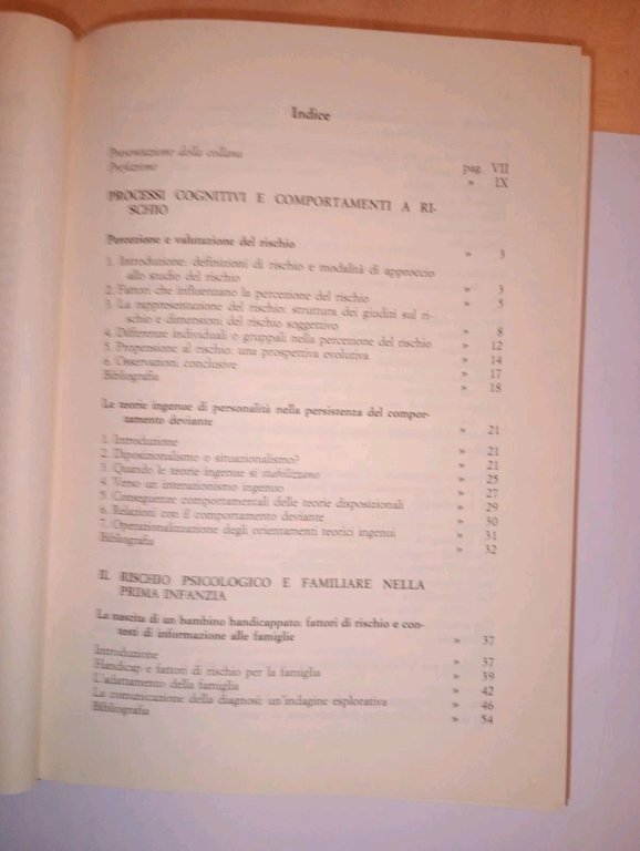 gli indicatori psicologici e sociali del rischio. modelli teorici e … | Immagine Gallery 4