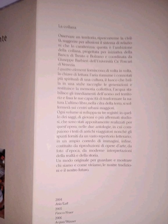 I 4 elementi in Trentino Tirolo - Die 4 elemente …