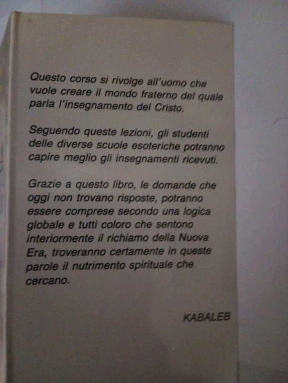 i misteri dell'opera divina. corso d'iniziazione