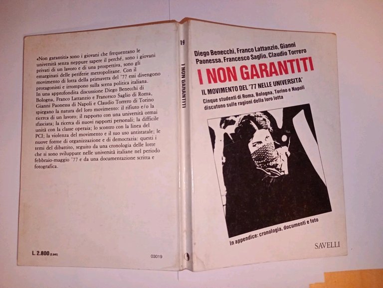 I non garantiti. il movimento del '77 nelle università. cinque …