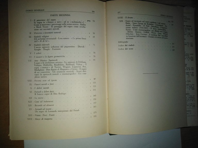 I sogni. scienza miti chimere (mille simboli interpretati)