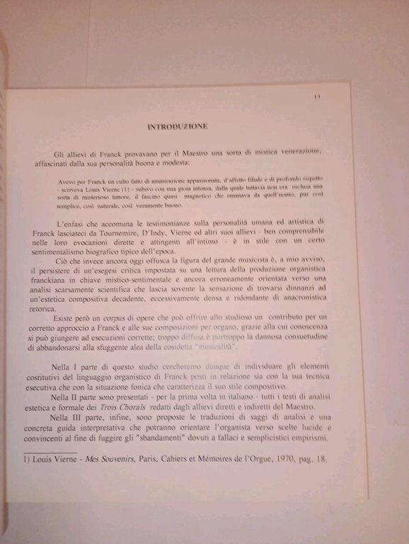 I trois chorals di Cesar Frank. analisi ed interpretazione