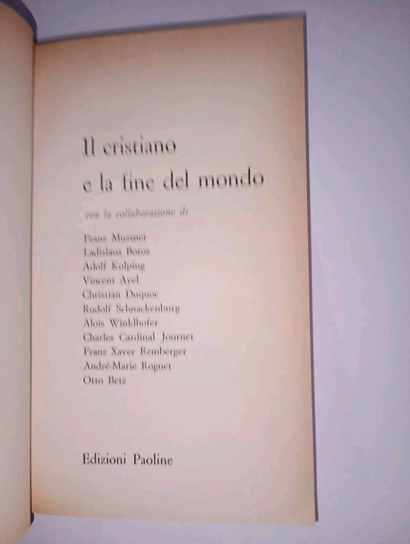 IL CRISTIANO E LA FINE DEL MONDO | Immagine Gallery 3