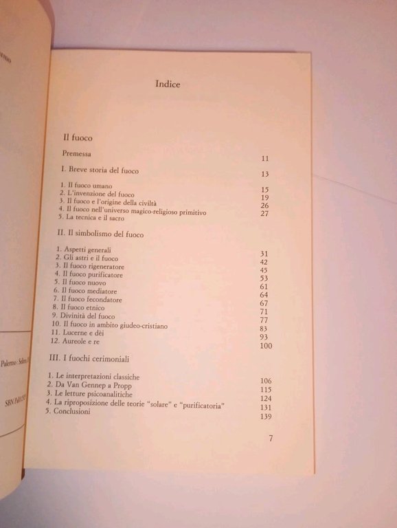 il fuoco. Simbolismo e pratiche rituali