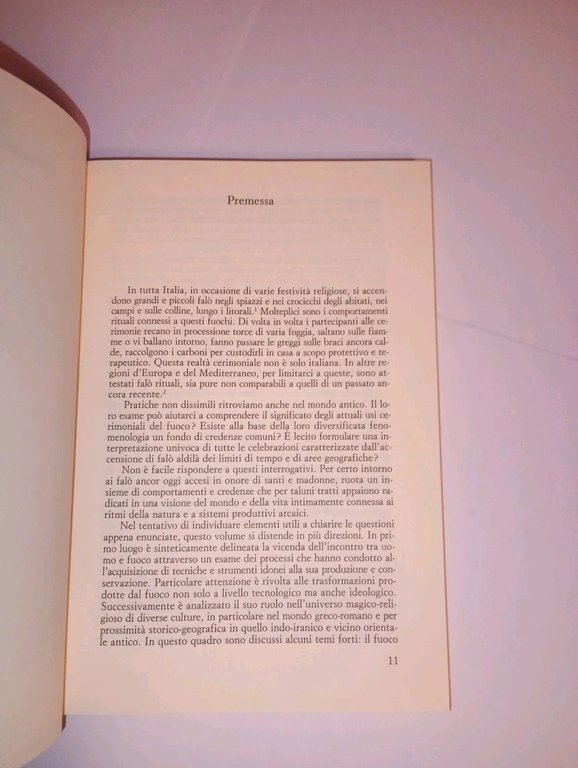 il fuoco. Simbolismo e pratiche rituali