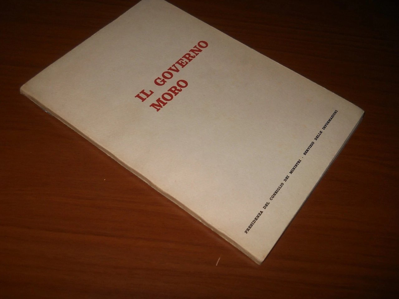 Il governo Moro