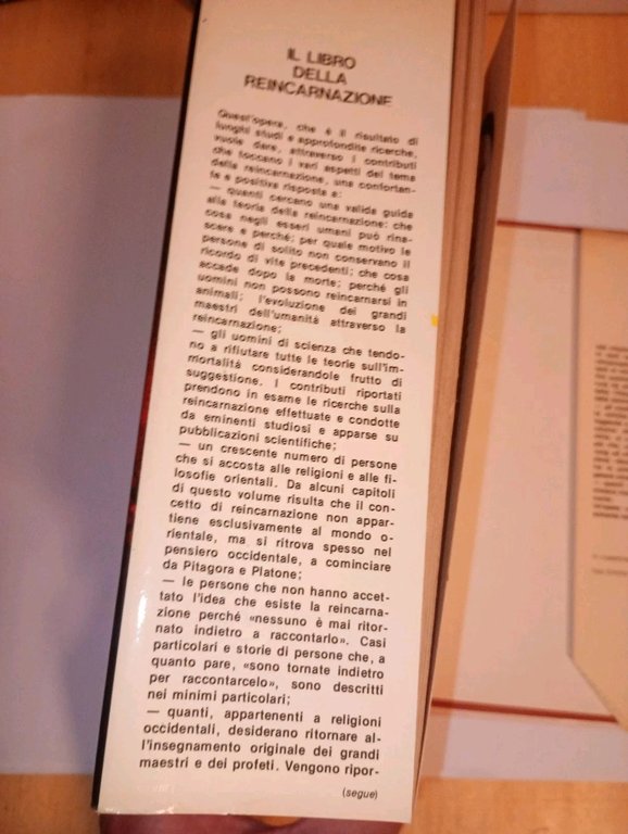 IL LIBRO DELLA REINCARNAZIONE