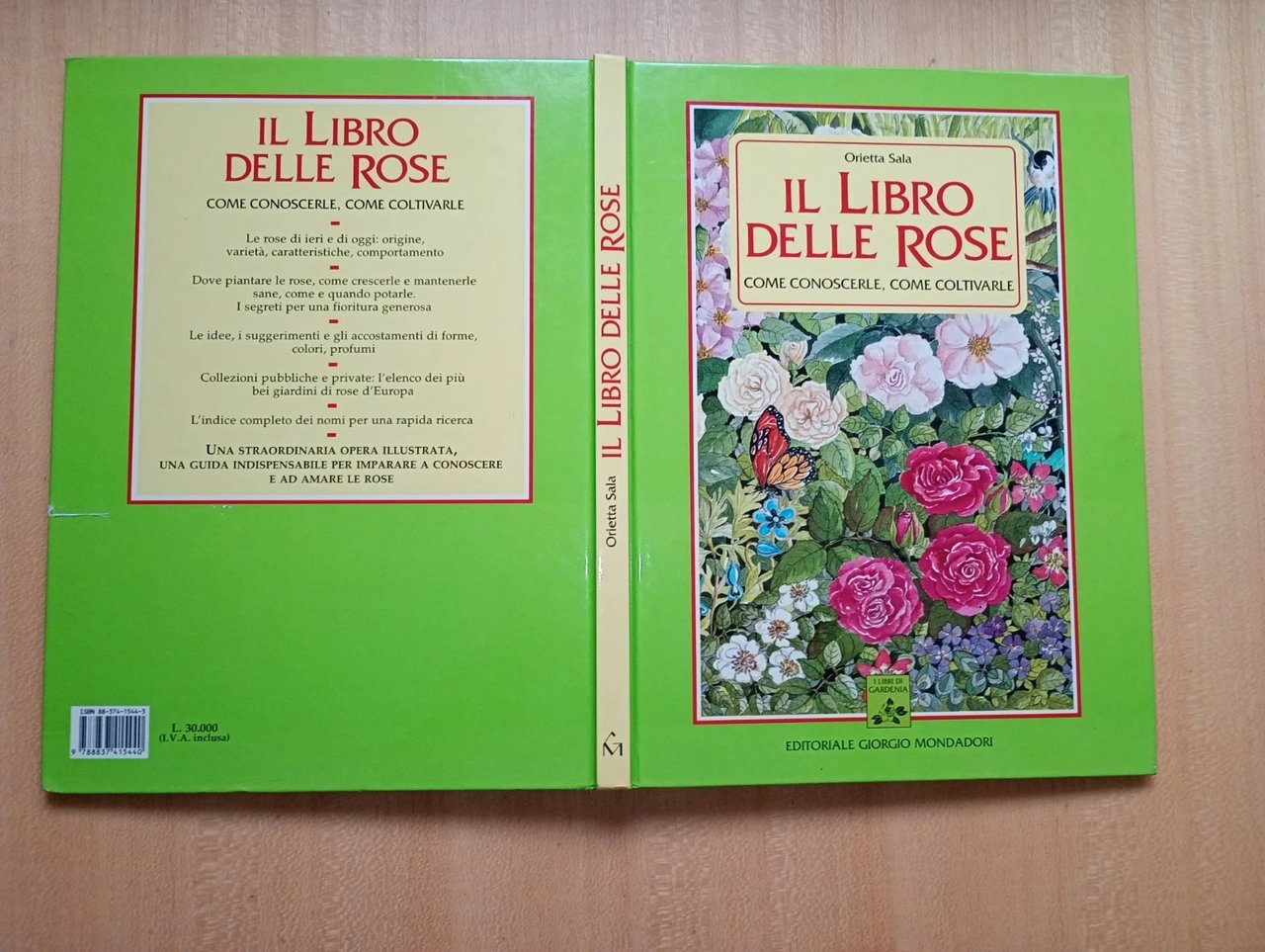 il libro delle rose. come riconoscerle, come coltivarle