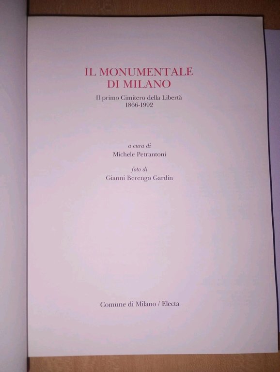 Il Monumentale di Milano