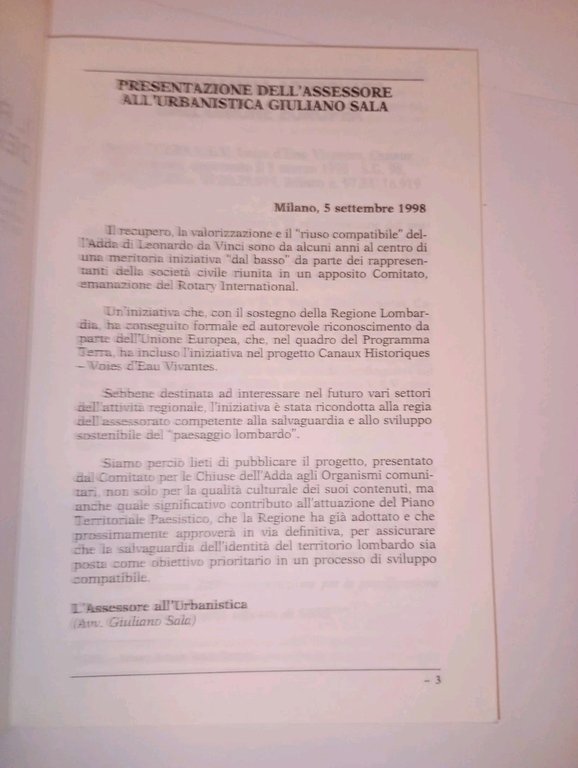 IL RECUPERO PAESISTICO DELL'ADDA DI LEONARDO | Immagine Gallery 3