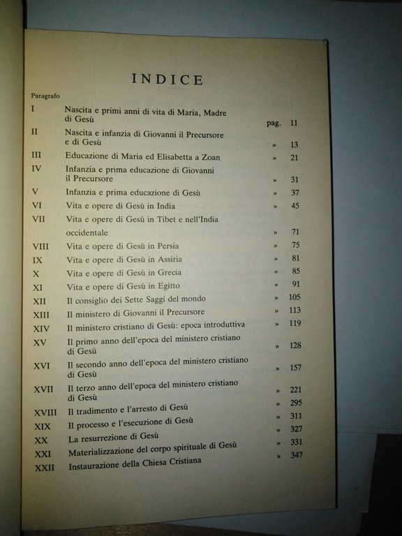 il vangelo acquariano di Gesù Cristo