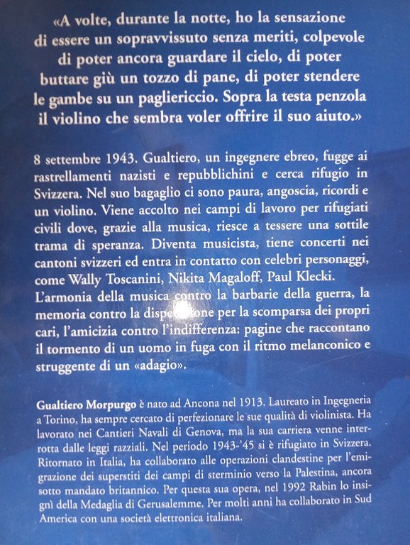 il violino rifugiato