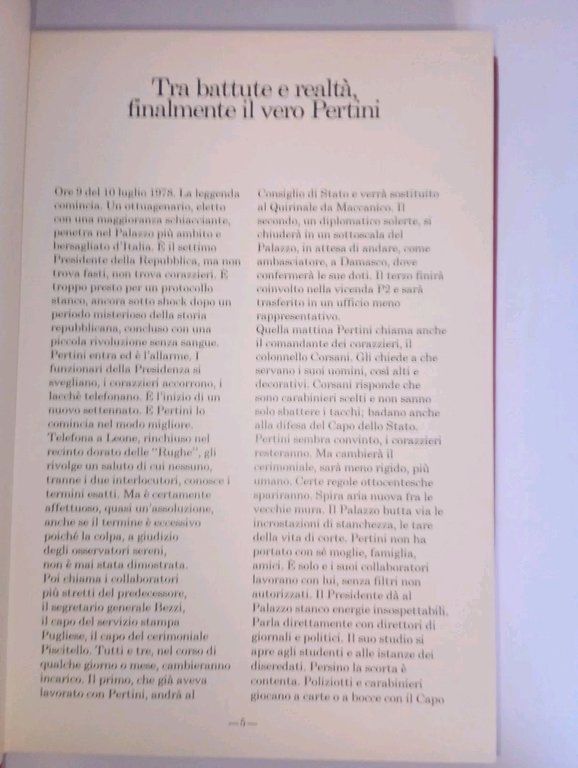 In viaggio con Pertini. Vera cronaca del settennato