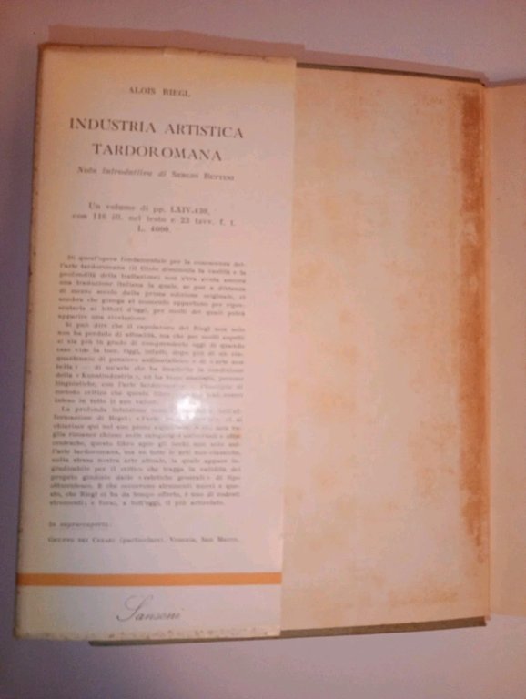 industria artistica tadoromana