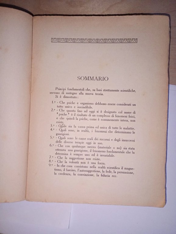 ipnotismo magnetismo suggestione. il miracolo e la guarigione spontanea autoprovocati …