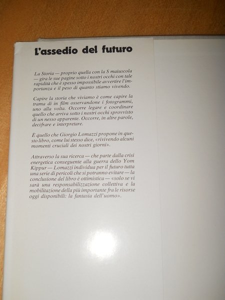 l'assedio del futuro