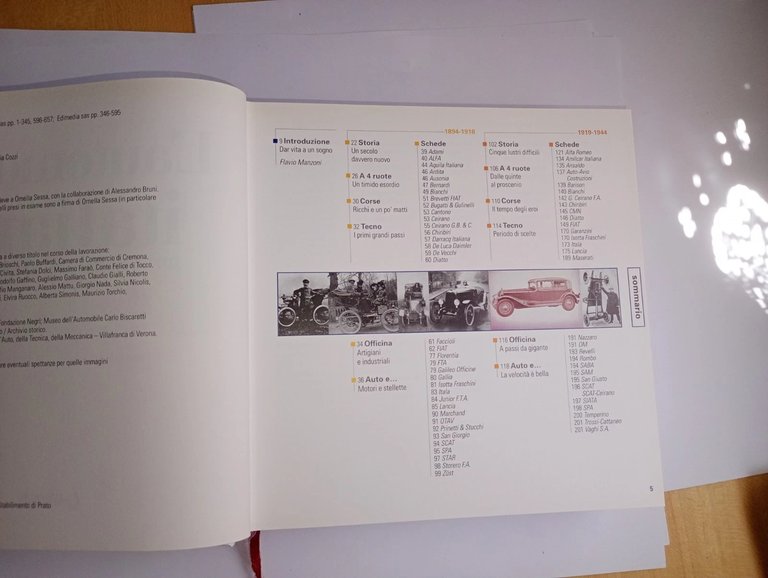 L'AUTOMOBILE ITALIANA. tutti i modelli dalle origini ad oggi