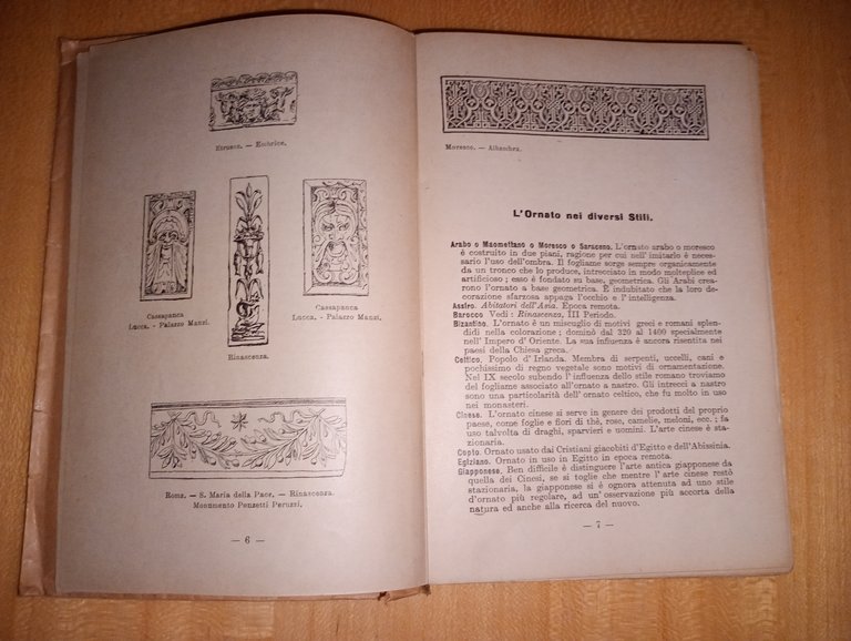 l'ornato. vademecum 3200 motivi di arte decorativa antichi e moderni | Immagine Gallery 5
