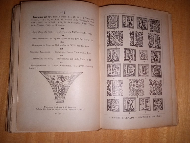l'ornato. vademecum 3200 motivi di arte decorativa antichi e moderni | Immagine Gallery 7
