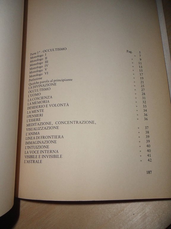 l'uomo, l'occulto e la divinazione. manuale di cartomanzia occulta