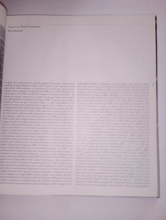 La collezione BRIGNONI, catalogo delle opere vol. II