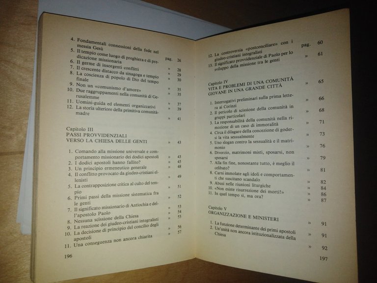 la dinamica degli inizi. Vita e problemi della Chiesa primitiva