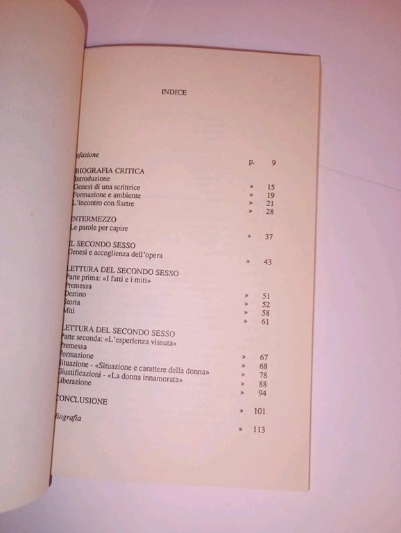 la donna. lettura critica del secondo sesso di Simone De …