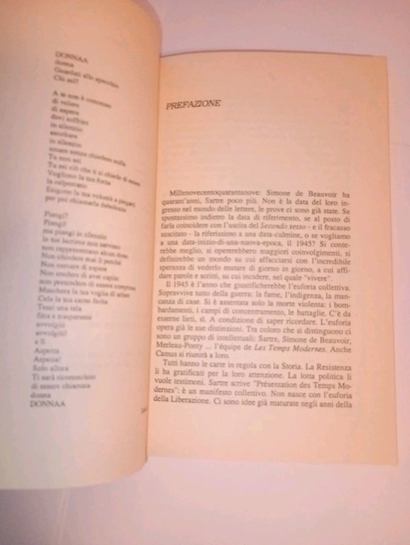 la donna. lettura critica del secondo sesso di Simone De …